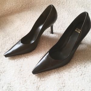 *Stuart Weitzman Brown Heels - Size 7.5w*